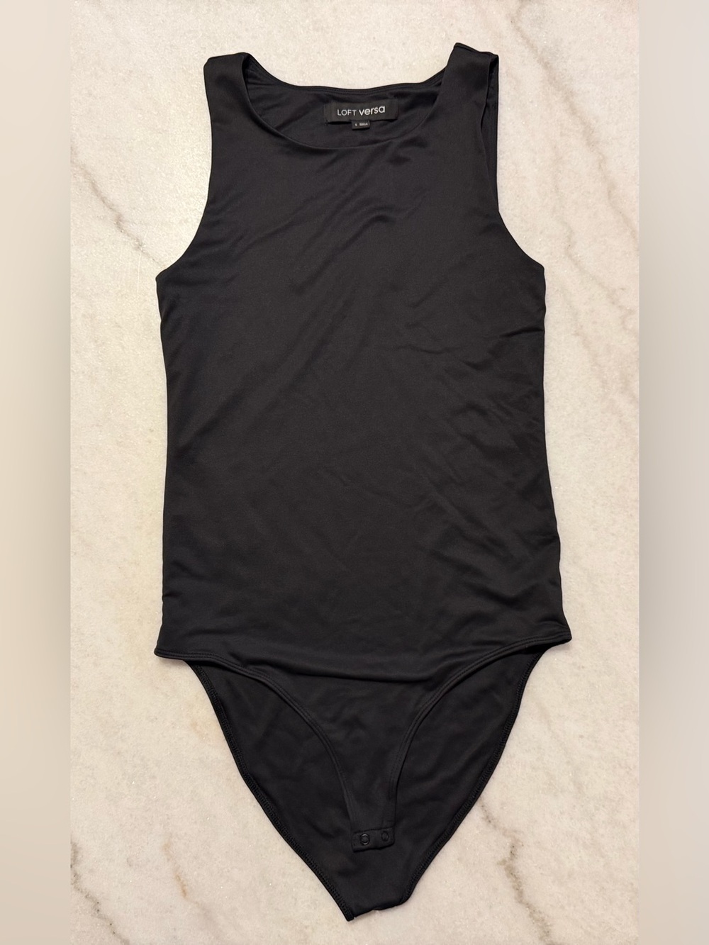 LOFT Black Sleeveless Women’s Bodysuit Small - Picture 1 of 4